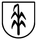 Escudo heráldico vectorial del apellido Alcañiz para grabado CNC, chorro de arena y corte en plotter formato DXF.