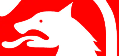 Las puntas y ángulos de este escudo heráldico vectorial están redondeados para facilitar el corte y pelado.