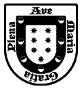 Escudo heráldico vectorial del apellido Delgado para grabado CNC, chorro de arena y corte en plotter formato DXF.