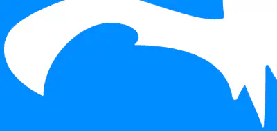 Las puntas y ángulos de este escudo heráldico vectorial están redondeados para facilitar el corte y pelado.