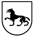 Escudo heráldico vectorial del apellido López para grabado láser en madera, placa conmemorativa y corte en plotter formato DXF.