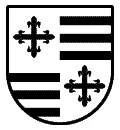 Escudo heráldico vectorial del apellido Muñoz para chorro de arena en vidrio, plotter de corte y grabado láser formato DXF