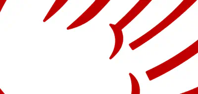Las puntas y ángulos de este escudo heráldico vectorial están redondeados para facilitar el corte y pelado.