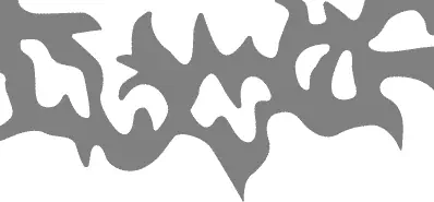 Las puntas y ángulos de este escudo heráldico vectorial están redondeados para facilitar el corte y pelado.