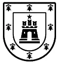 Escudo heráldico vectorial del apellido Reyes para chorro de arena en vidrio, plotter de corte y grabado láser formato DXF