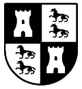 Escudo heráldico vectorial del apellido Rosales para grabado CNC en madera, corte en plotter y chorro de arena formato DXF.