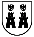 Escudo heráldico vectorial del apellido Suárez para grabado CNC en madera, chorro de arena en mármol o vidrio formato DXF.