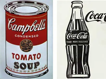 Banana y autoretrato, dos obras de Andy Warhol