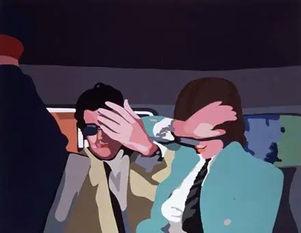 Swingeing London III, obra de Richard Hamilton, 1972