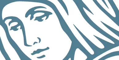 Le punte e gli angoli dell'immagine sono arrotondati per facilitare il taglio e la sfridatura.