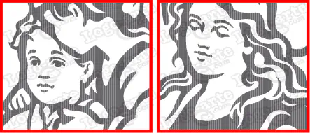 As pontas e ângulos desta imagem vetorial estão arredondados para facilitar o corte e a depuração.