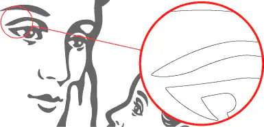 We’ve rounded the tips of this design to prevent snagging, making the cutting and peeling process a breeze.