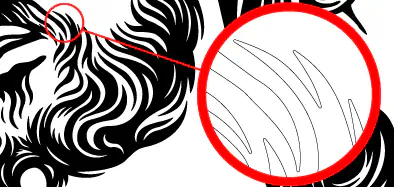 Immagine vettoriale di Cristo con angoli arrotondati per facilitare il taglio e lo spellicolamento.