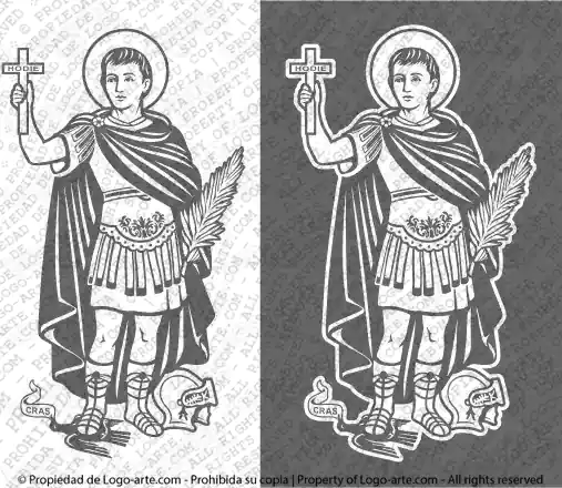 Immagini vettoriali di Sant'Espedito disponibili per il download.