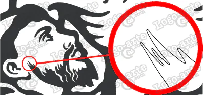 Las puntas y &aacute;ngulos de esta imagen vectorial est&aacute;n redondeados para facilitar el corte y pelado.