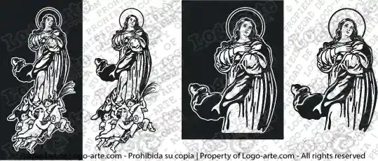 Immagini vettoriali dell’Immacolata Concezione disponibili per il download.