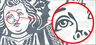 Le punte e gli angoli di questa immagine vettoriale sono arrotondati per facilitare il taglio e lo spellicolamento.