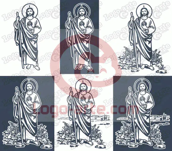 Saint Jude Thaddeus vector images for download.