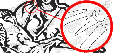 Le punte e gli angoli di questa immagine vettoriale sono arrotondati per facilitare il taglio e lo spellicolamento.