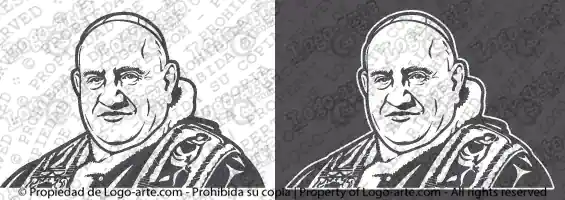 Imágenes vectoriales del Papa Juan XXIII disponibles para descargar.