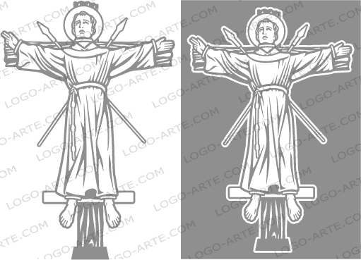 Imágenes vectoriales de San Pedro Bautista para descargar.