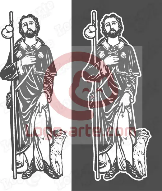 Saint Roch vector images available for download