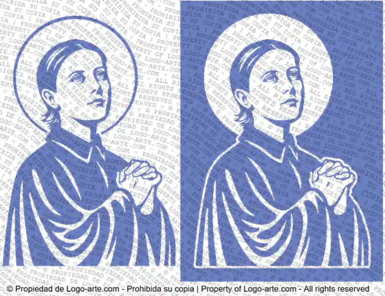 Vector images of Saint Gemma available for download.