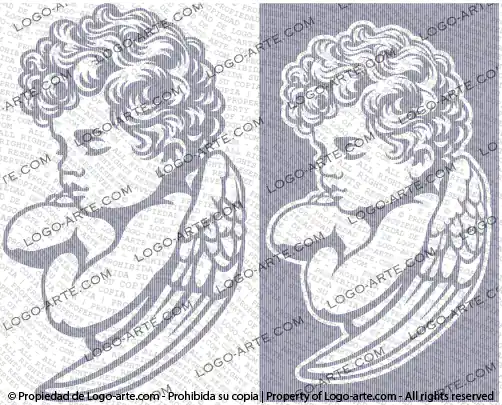 Immagini vettoriali di angioletto dormiente da scaricare.