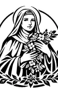 Imagem vetorial de Santa Teresinha de Lisieux