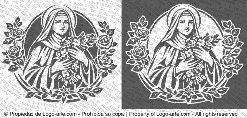 Vetores de Santa Teresinha de Lisieux disponíveis para descarregar.