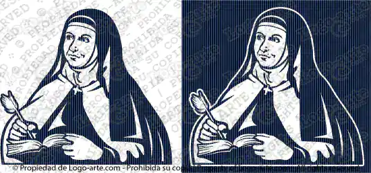 Immagini vettoriali di Santa Teresa d'Avila disponibili per il download.