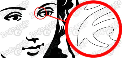 Le punte e gli angoli di questa immagine vettoriale sono arrotondati per facilitare il taglio e lo spellicolamento.