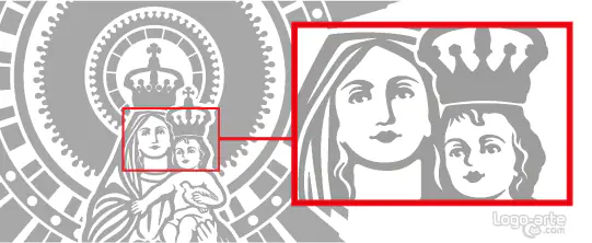 The second version of the image has fewer details to make your work easier.