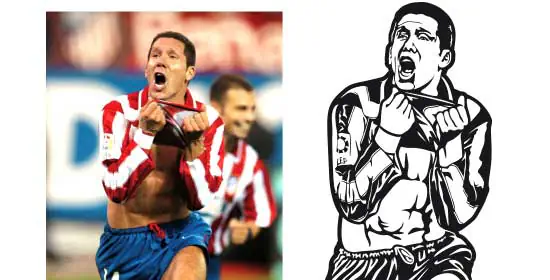 Vectorización de imágenes para cortar en fresadora.