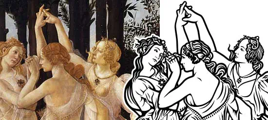 Vectorización de imágenes artísticas para corte y grabado.