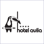 Logotipo Hotel Avila vectorizado.