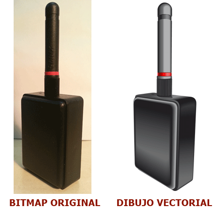 Bitmap vs vector